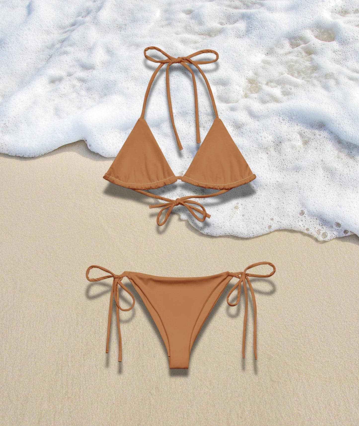 Amaretto / Áine Triangle String Bikini Bottom