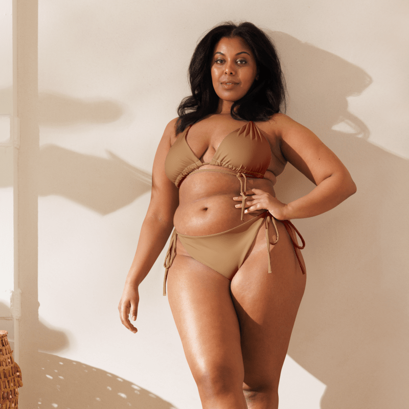 Amaretto / Áine Triangle String Bikini Bottom