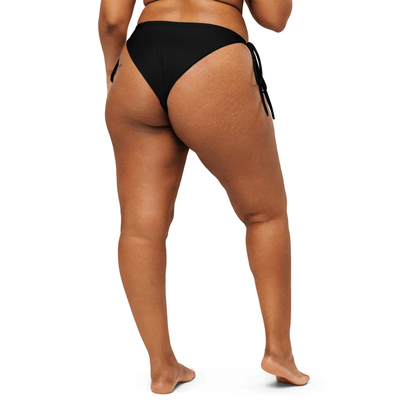 Black Sand / Áine Triangle String Bikini Bottom