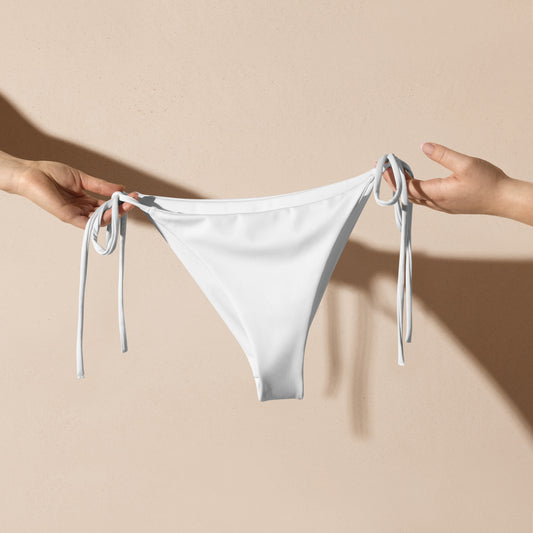 White Sand / Áine Triangle String Bikini Bottom