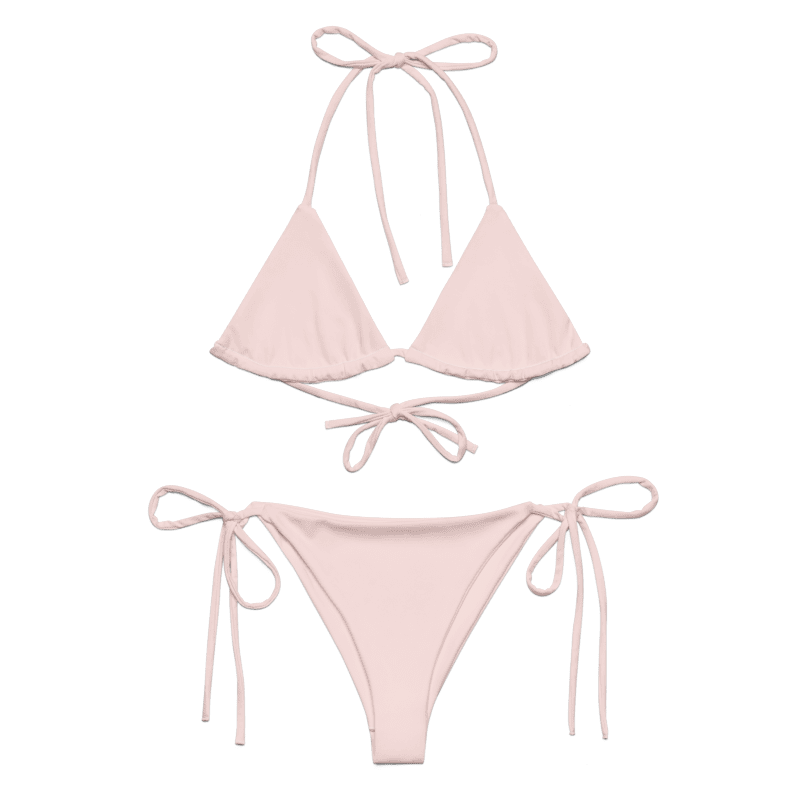 Rosé - Áine Triangle String Bikini Bottom