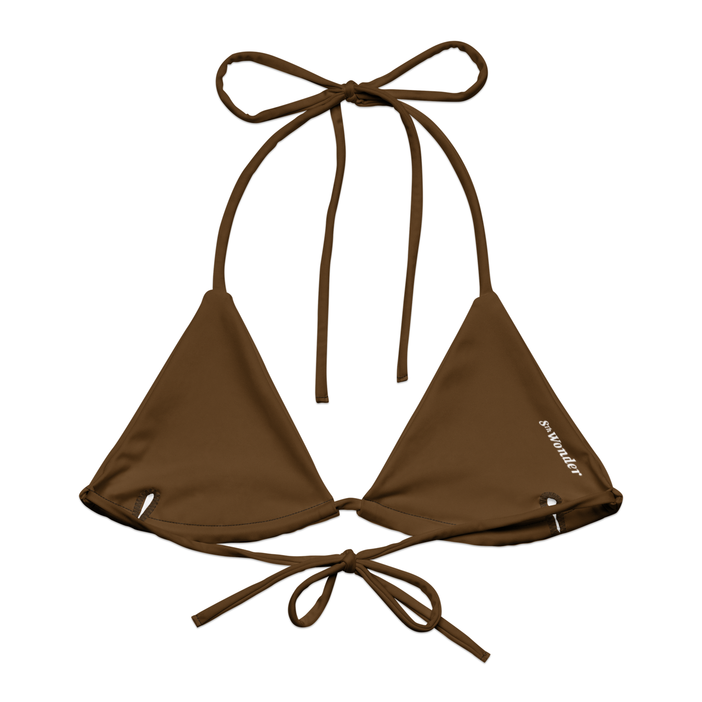 Rum / Áine Triangle String Bikini Top